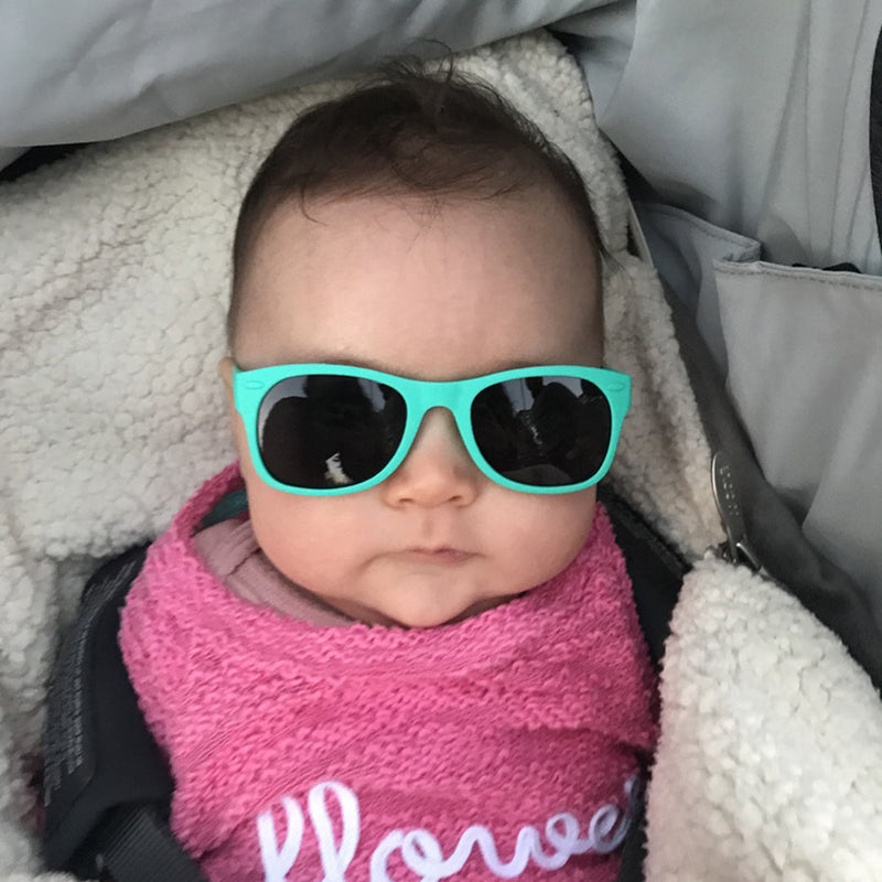 Goonies Baby Sunglasses – Mint Teal by ro•sham•bo eyewear