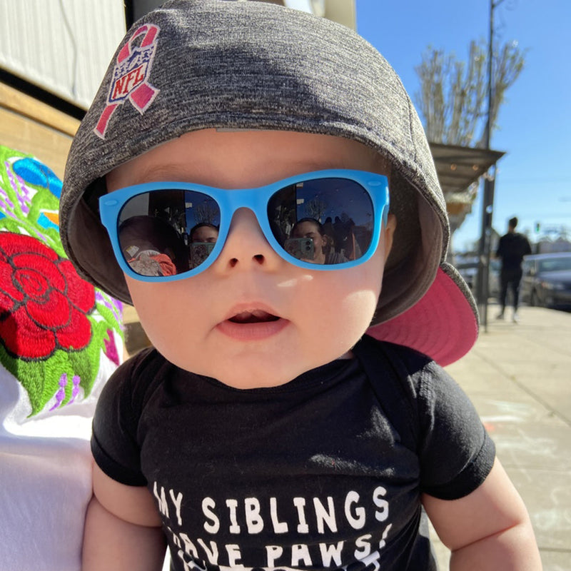 Zack Baby Sunglasses – Sky Blue by ro•sham•bo eyewear