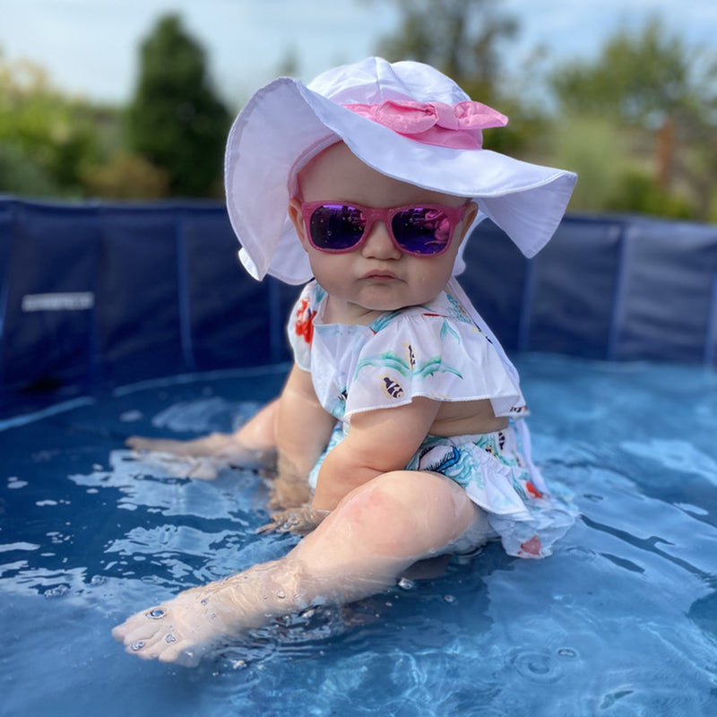 Kelly Baby Sunglasses – Glitter Pink by ro•sham•bo eyewear