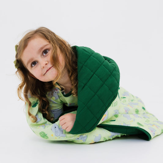 Playfully Strong Blanket - Bam & Stitch