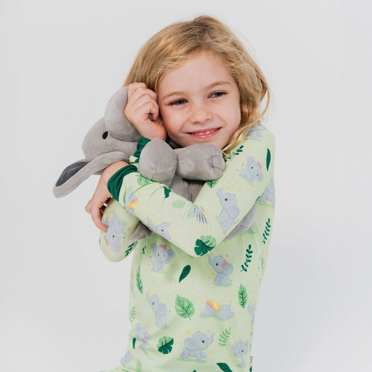 Playfully Strong Long Sleeve Pajamas - Bam & Stitch