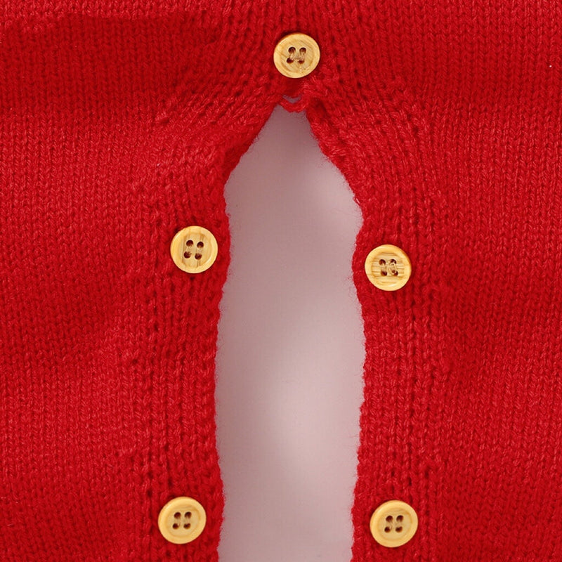 Baby Cartoon Christmas Pattern Long Sleeves Sweater Rompers, MyKids-USA®, Baby One-Pieces, MyKids-USA -  -  -  -  -  -  -