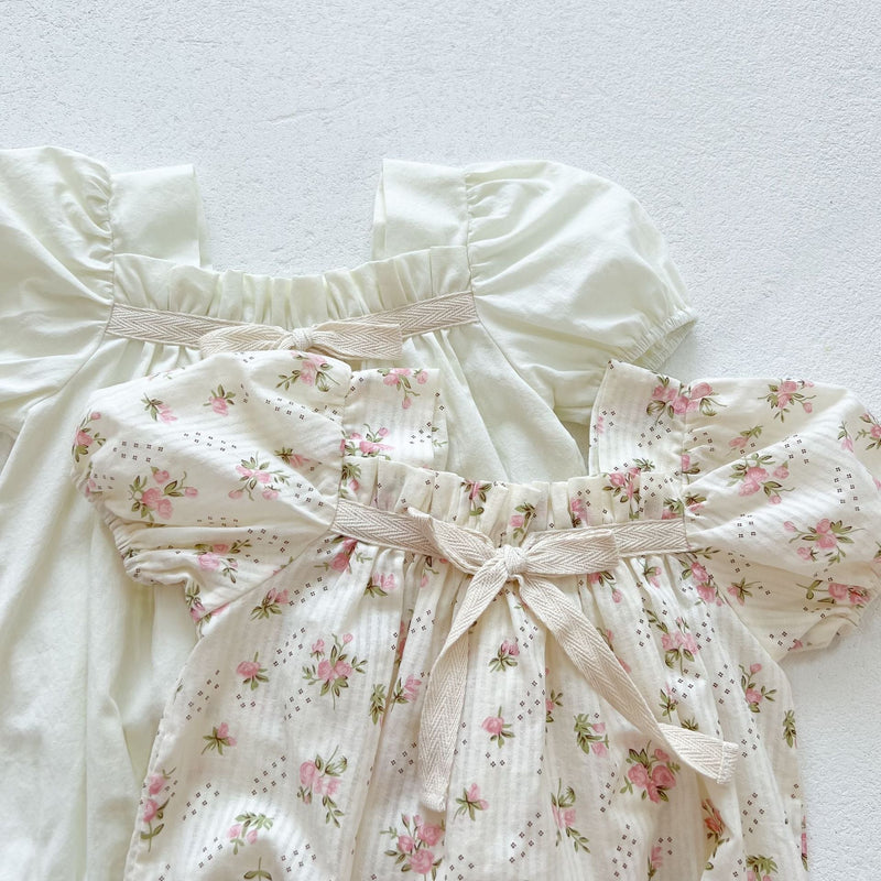Baby Girl Lovely Bow-Tie Short-Sleeved Onesies, MyKids-USA®, Baby & Toddler Outfits, MyKids-USA - - - - - - -