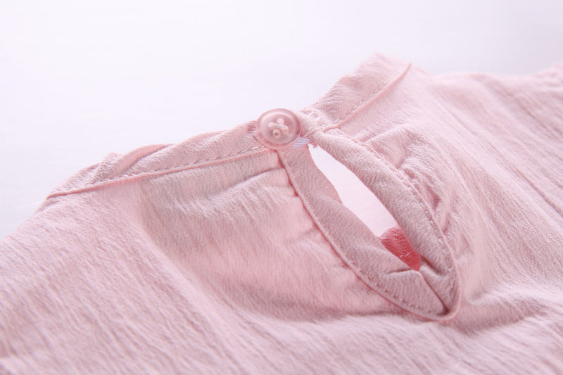 Baby 1pcs Contrast Tape Patched Frill Trim Sleeveless Onesies & Hat, MyKids-USA®, Baby One-Pieces, MyKids-USA - - - - - - -