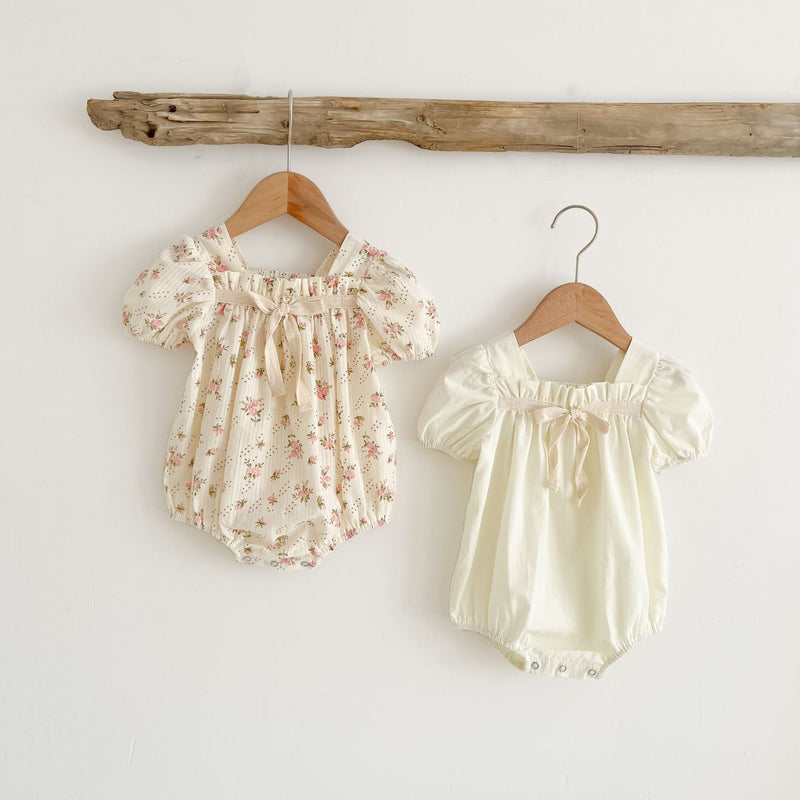 Baby Girl Lovely Bow-Tie Short-Sleeved Onesies, MyKids-USA®, Baby & Toddler Outfits, MyKids-USA - - - - - - -