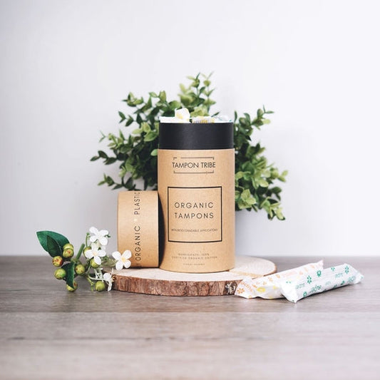 Organic Regular Tampons – 16ct Tube by Tampon Tribe