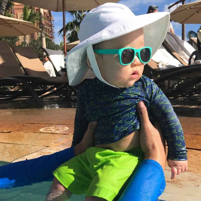 Goonies Baby Sunglasses – Mint Teal by ro•sham•bo eyewear