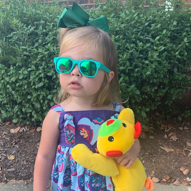 Goonies Toddler Sunglasses – Teal Polarized by ro•sham•bo eyewear