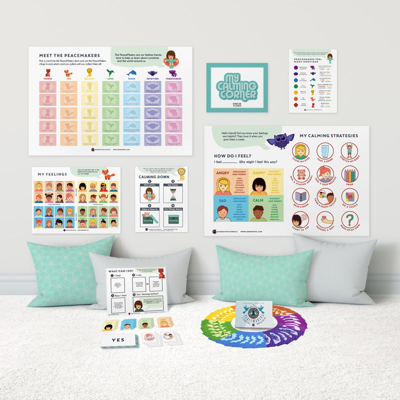 Time-In Starter Bundle – Positive Parenting Kit by Generation Mindful
