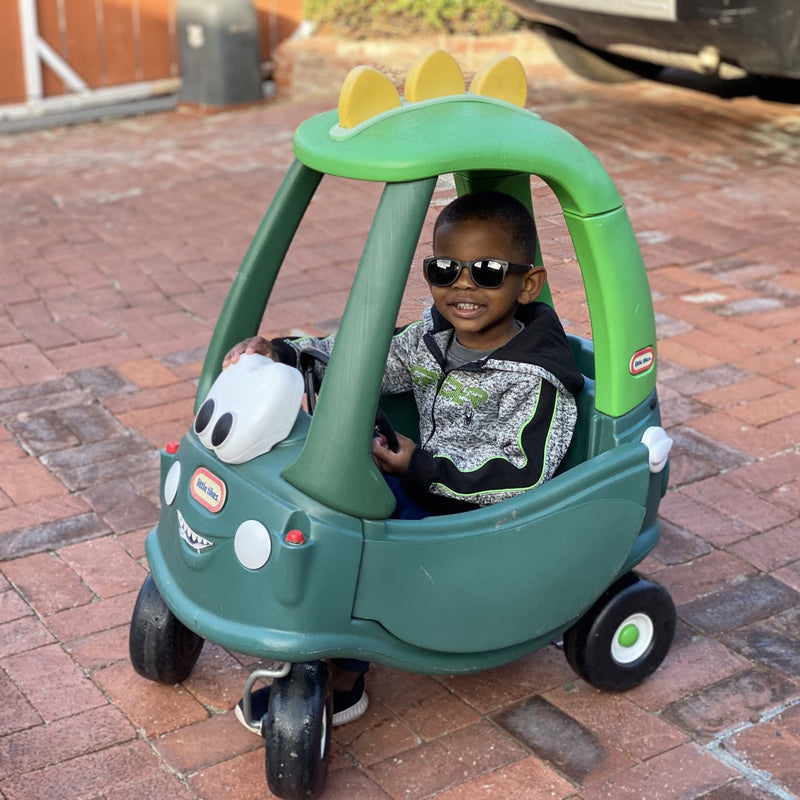 Bueller Toddler Sunglasses – Matte Black by ro•sham•bo eyewear