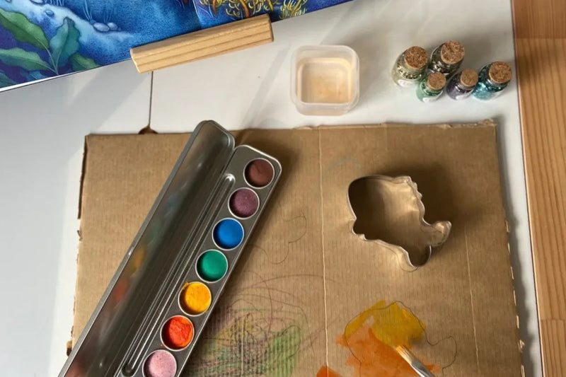 Watercolor Art & Animal Coloring Set – by Honeysticks USA (Ages 3+)