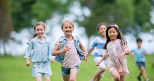 Kids Playing Outside