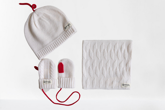 Cashmere Winter Set – Hat, Scarf & Gloves (Limited Edition) by iimo USA store