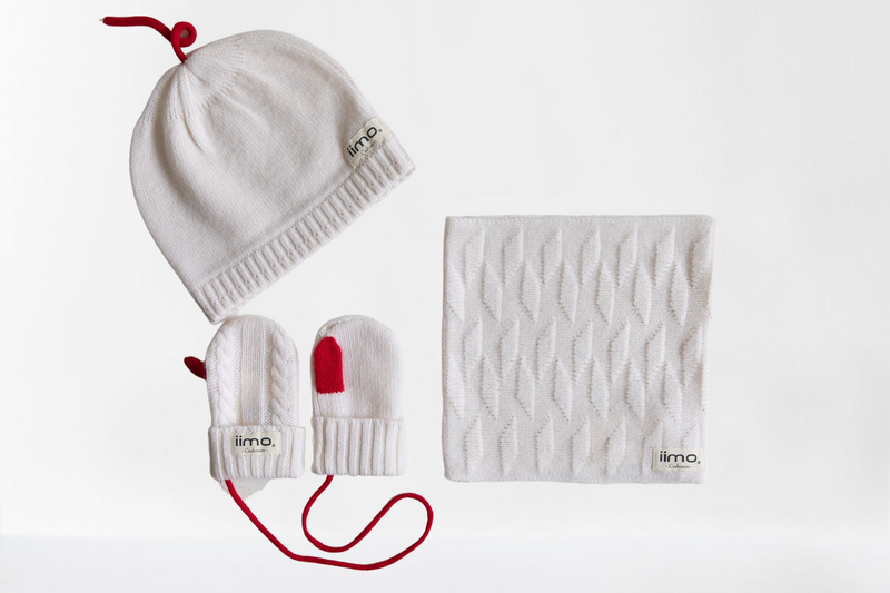 Cashmere Winter Set – Hat, Scarf & Gloves (Limited Edition) by iimo USA store