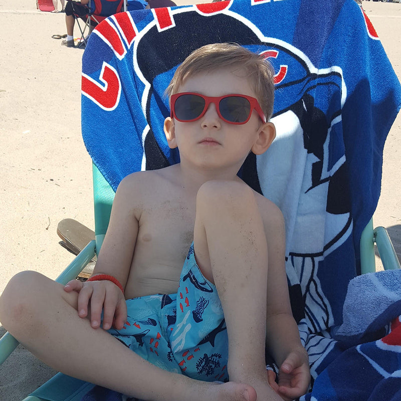 McFly Toddler Sunglasses – Red Polarized by ro•sham•bo eyewear