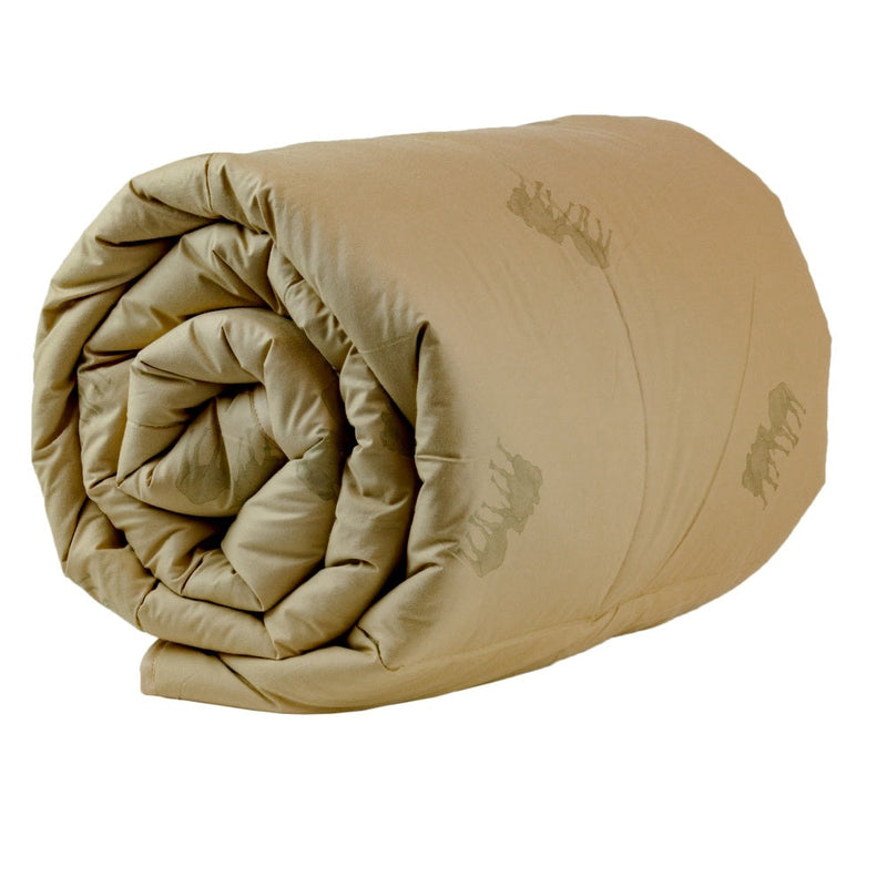 100% down-proof cotton shell for ultimate durability and softness