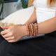 Rosy Serenity Rhodochrosite Bracelet with elegant healing gemstones symbolizing love