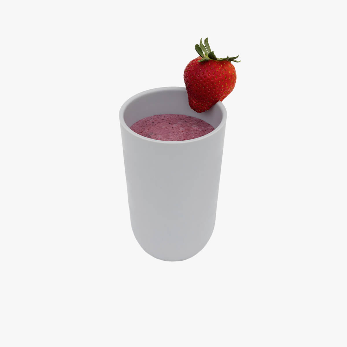 ezpz Cup and Silicone Lid in Pewter / Basics Line for Big Kids #color_pewter / 14oz Cup + Soft Lid Silicone – Grown-Up Style, Kid-Approved by ezpz