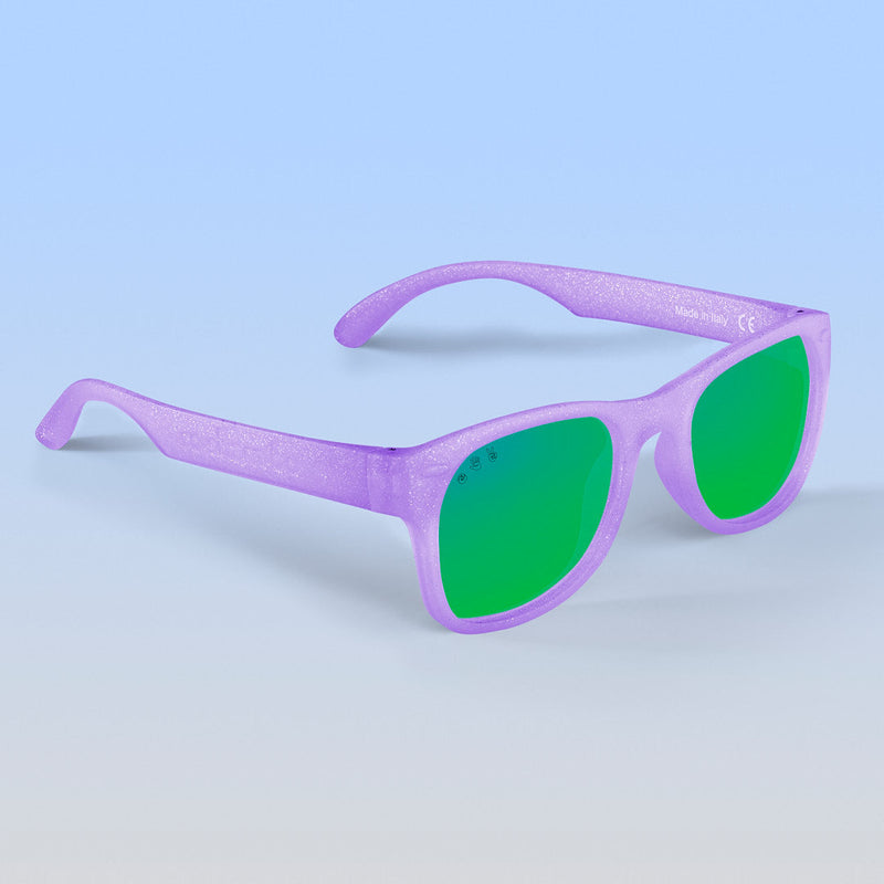 Punky Brewster Baby Sunglasses – Purple Glitter by ro•sham•bo eyewear