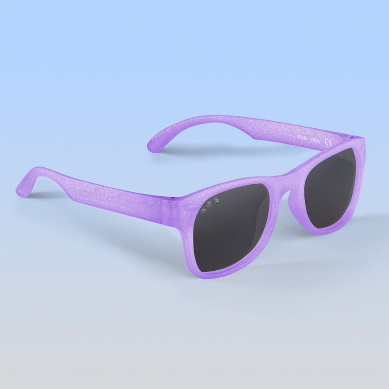Punky Brewster Baby Sunglasses – Purple Glitter by ro•sham•bo eyewear