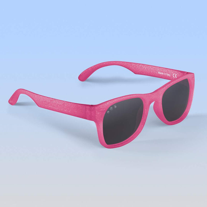 Kelly Baby Sunglasses – Glitter Pink by ro•sham•bo eyewear