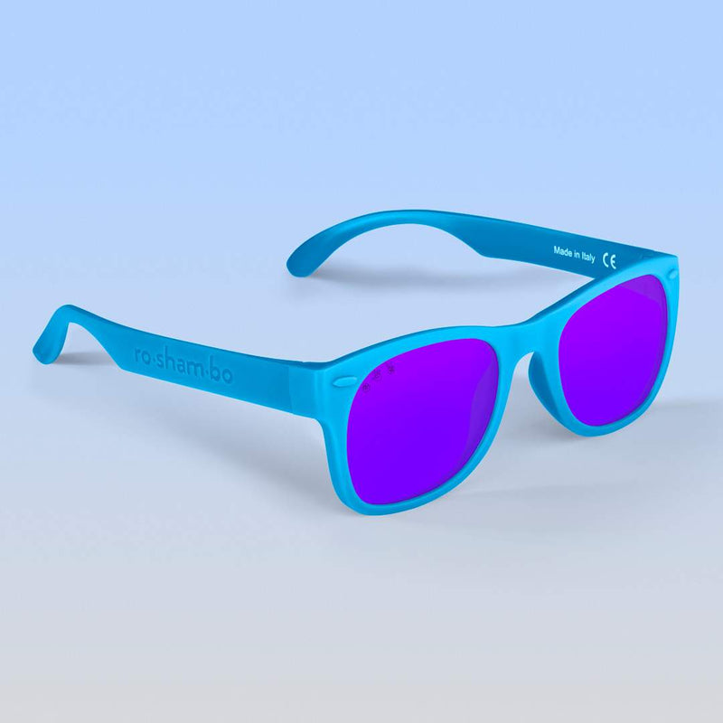 zack morris blue baby shades - ro•sham•bo baby sunglasses