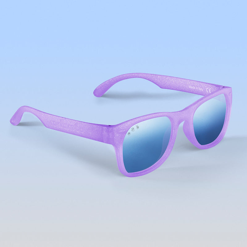 Punky Brewster Baby Sunglasses – Purple Glitter by ro•sham•bo eyewear