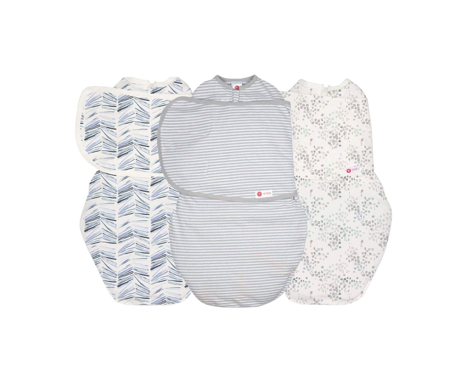 3-Pack Baby Swaddle Wrap Bundle embe