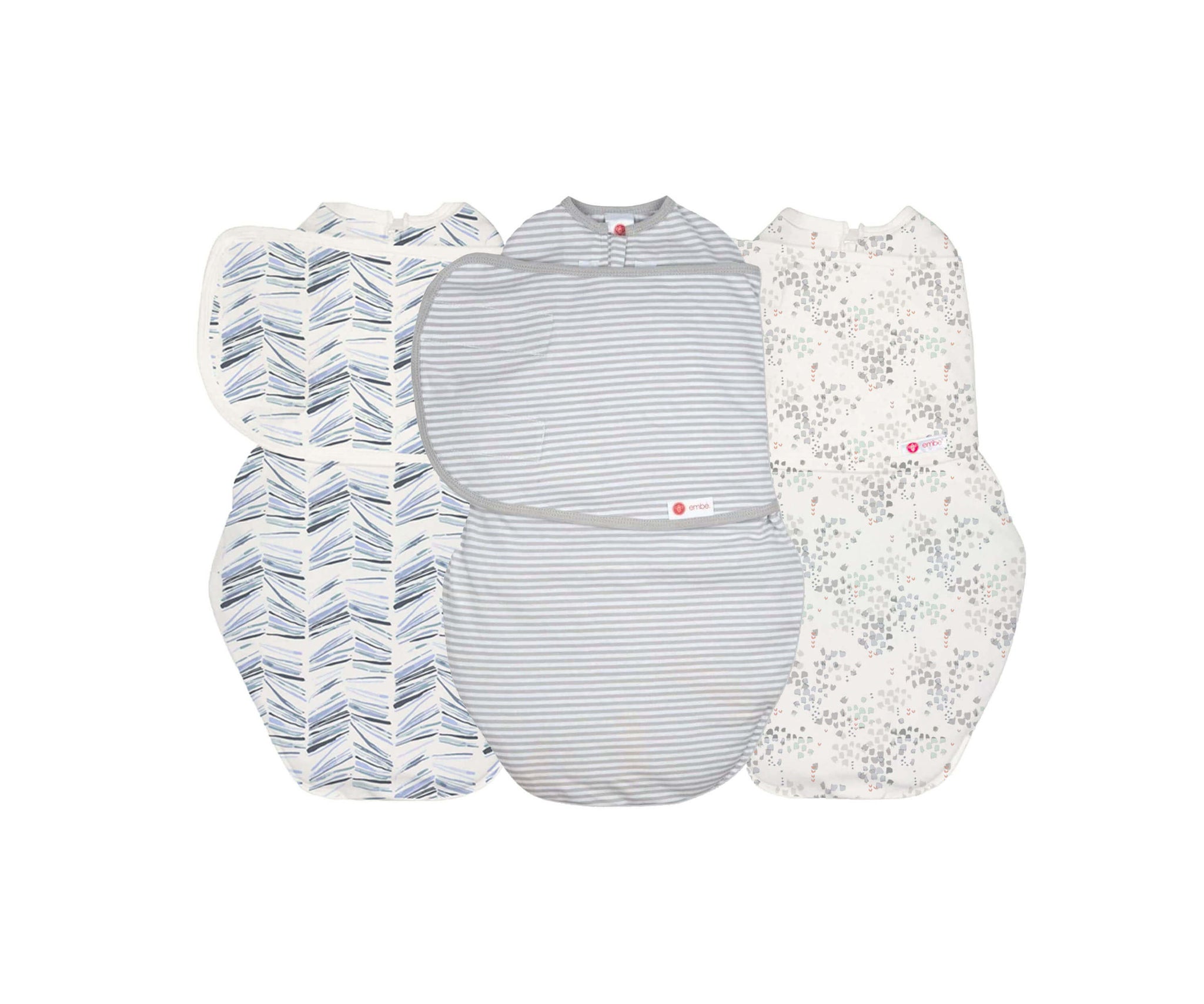 3-Pack Baby Swaddle Wrap Bundle embe