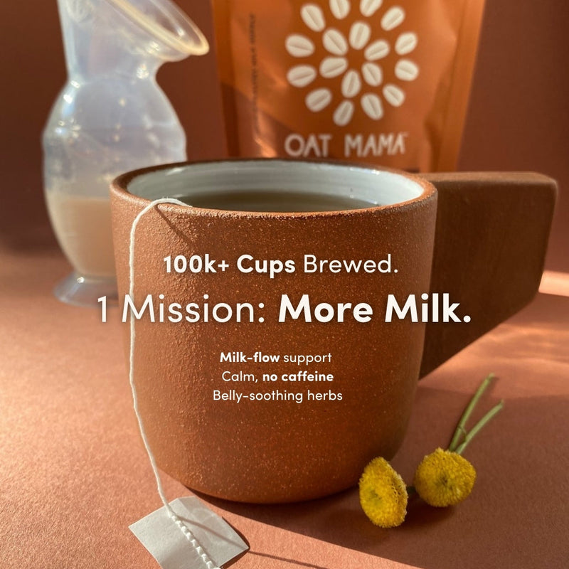 Lactation Tea Trio – Organic Breastfeeding Support by Oat Mama