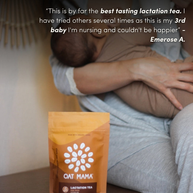 Lactation Tea Trio – Organic Breastfeeding Support by Oat Mama