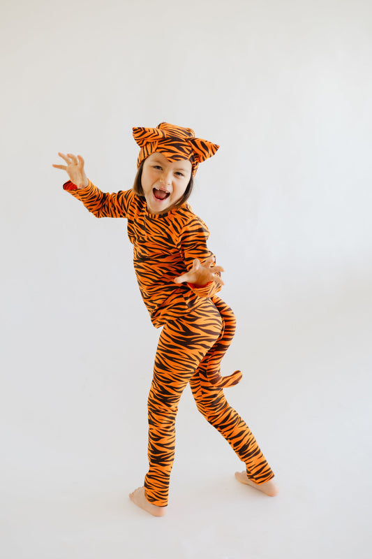 Tiger Pajama Costume – Baby / Kids’ Dress Up & Pretend Play