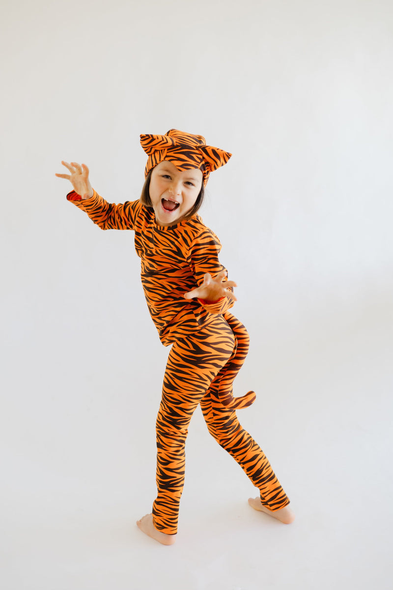 Tiger Pajama Costume – Baby / Kids’ Dress Up & Pretend Play