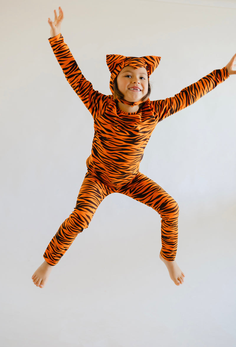 Tiger Pajama Costume – Baby / Kids’ Dress Up & Pretend Play