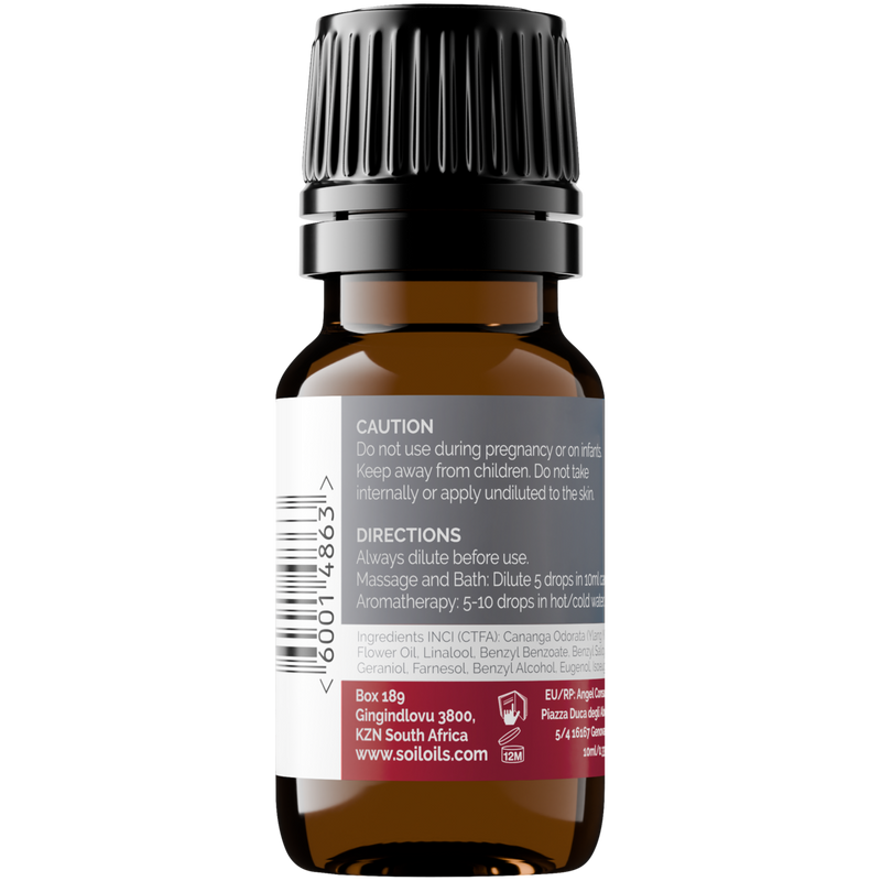 Organic Ylang Ylang Essential Oil (Cananga Odorata) – 10ml