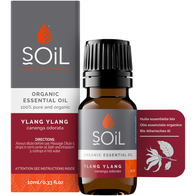 Organic Ylang Ylang Essential Oil (Cananga Odorata) – 10ml