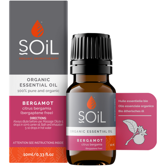 Organic Bergamot Essential Oil (Citrus bergamia) – 10ml