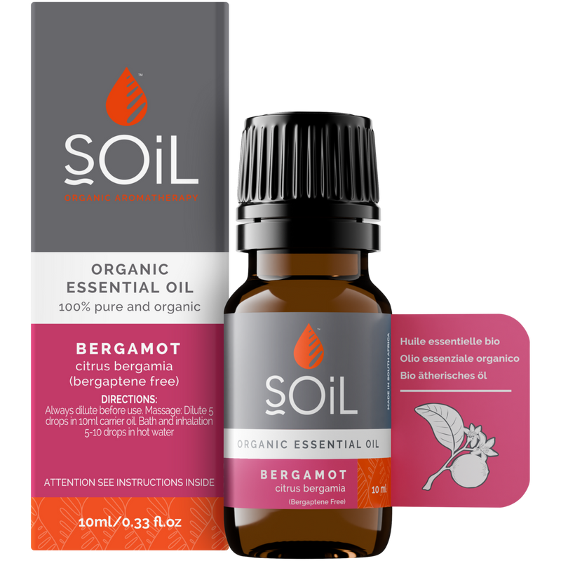 Organic Bergamot Essential Oil (Citrus bergamia) – 10ml