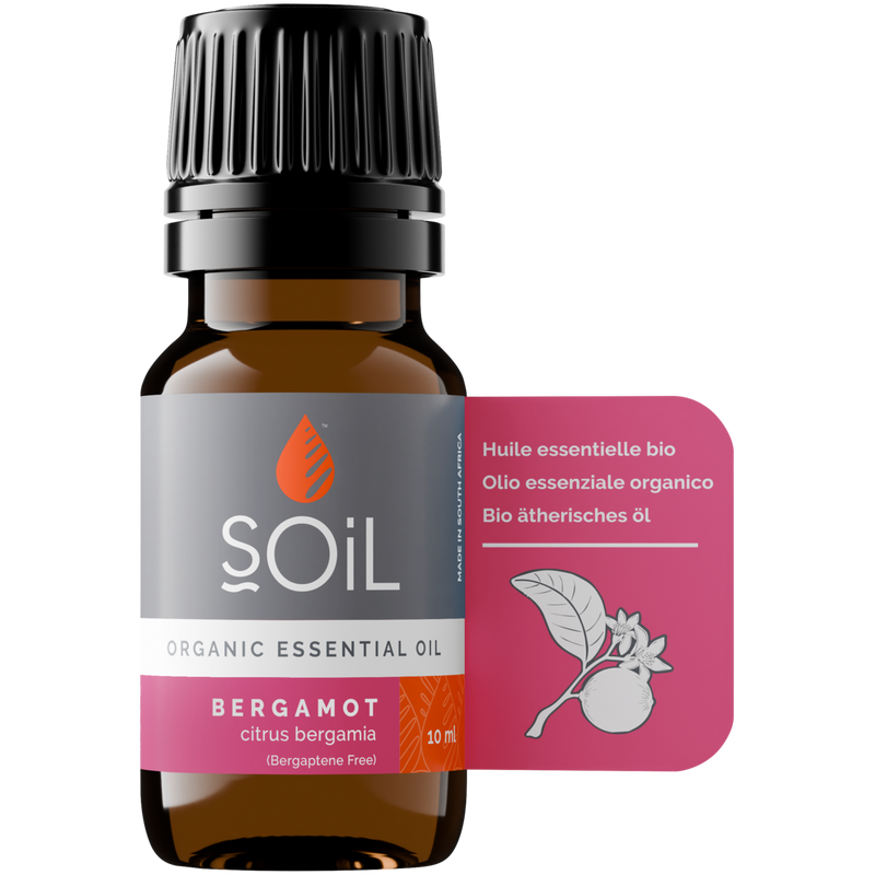 Organic Bergamot Essential Oil (Citrus bergamia) – 10ml