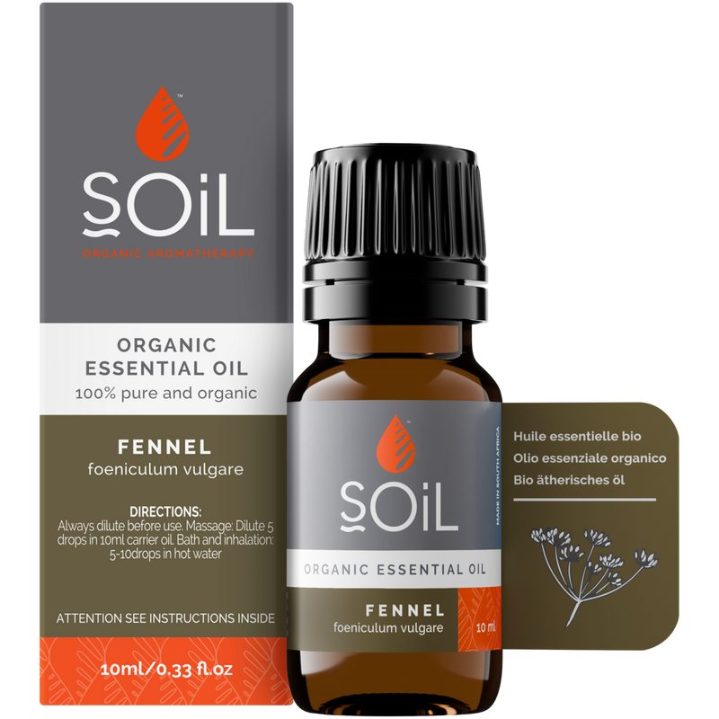 Organic Fennel Essential Oil (Foeniculum vulgare) — 20ml
