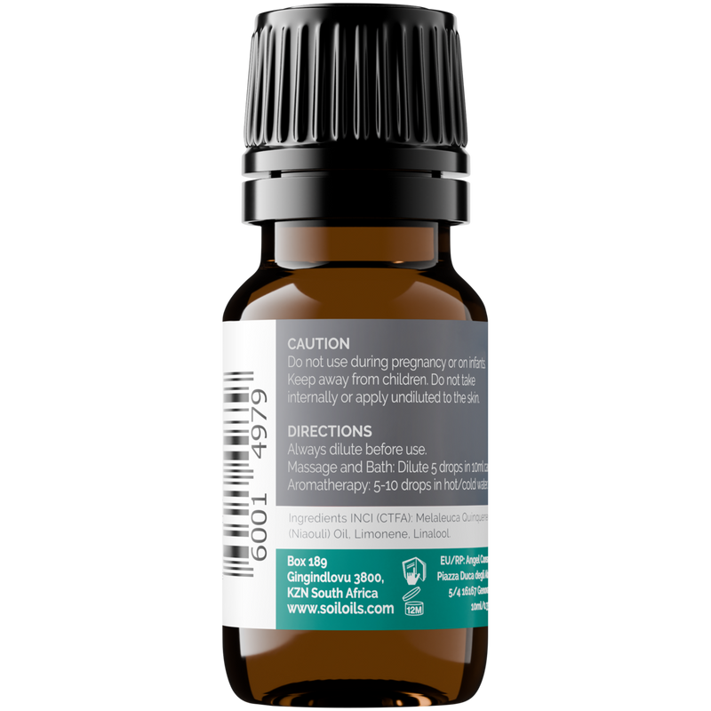 Organic Niaouli Essential Oil (Melaleuca quinquenervia) – 30ml