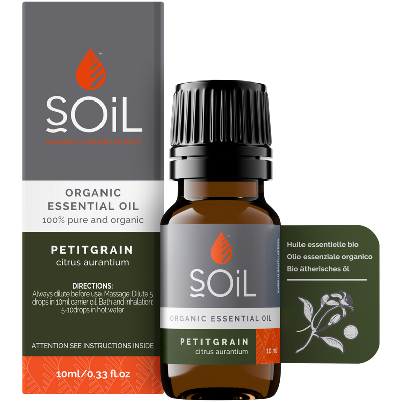 Organic Petitgrain Essential Oil (Citrus aurantium) – 20ml