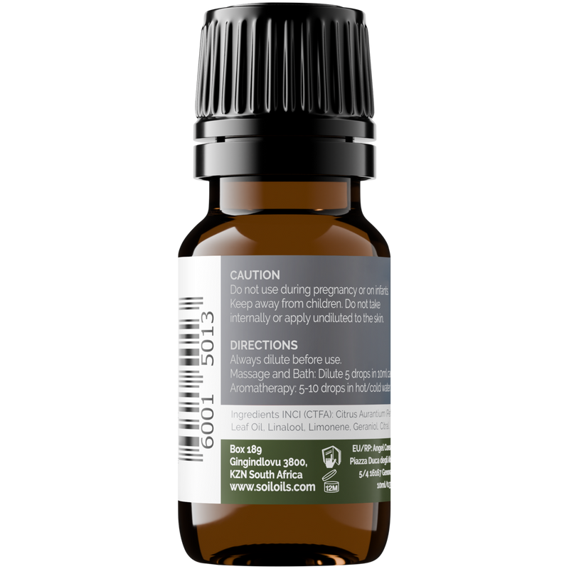 Organic Petitgrain Essential Oil (Citrus aurantium) – 20ml