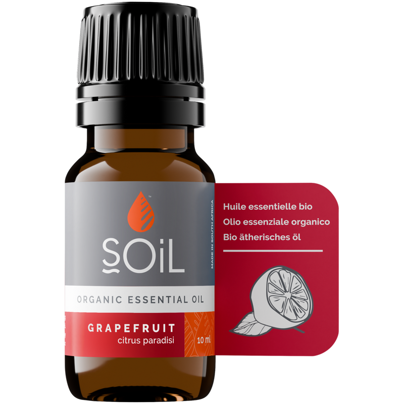 Organic Grapefruit Essential Oil (Citrus Paradisi) – 10ml