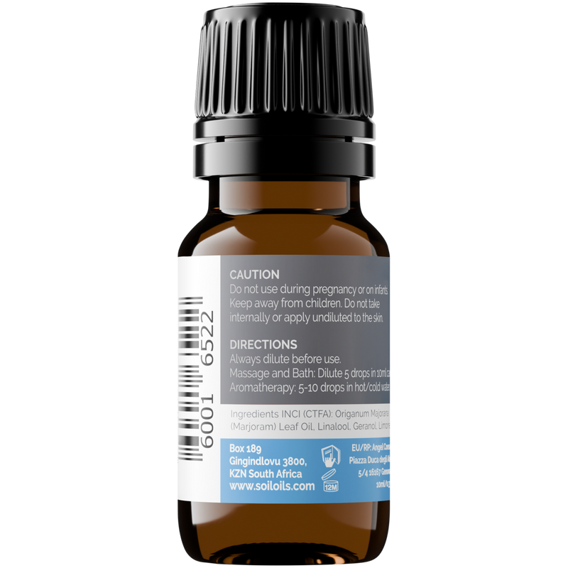 Organic Marjoram Essential Oil (Origanum majorana) – 10ml