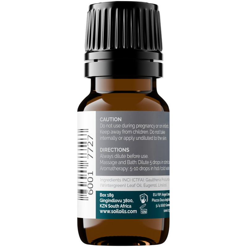 Organic Wintergreen Essential Oil (Gaultheria Procumbens) – 20ml