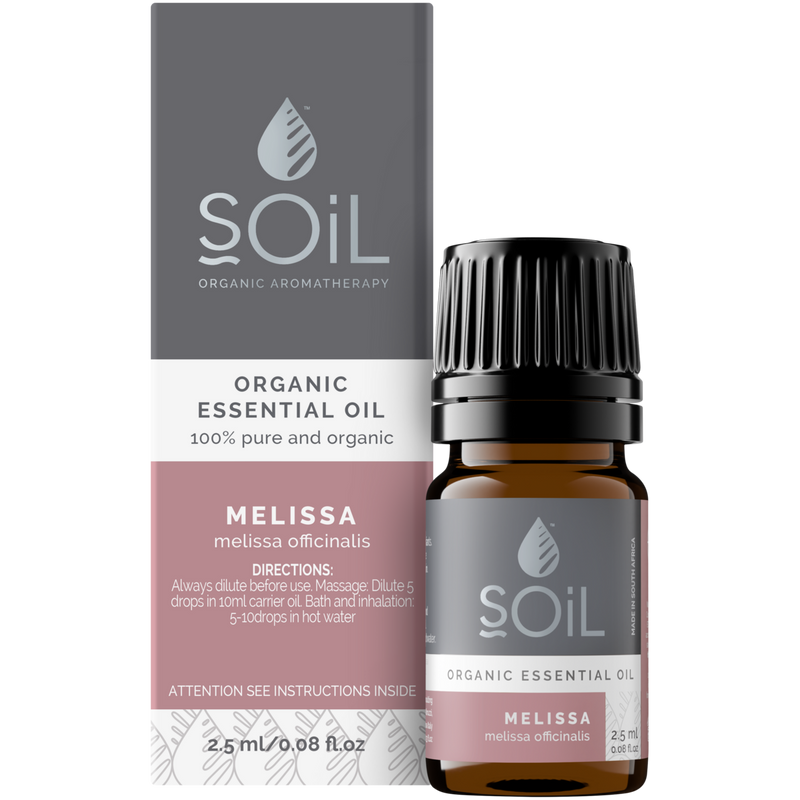 Organic Melissa Essential Oil (Melissa officinalis) – 2.5ml