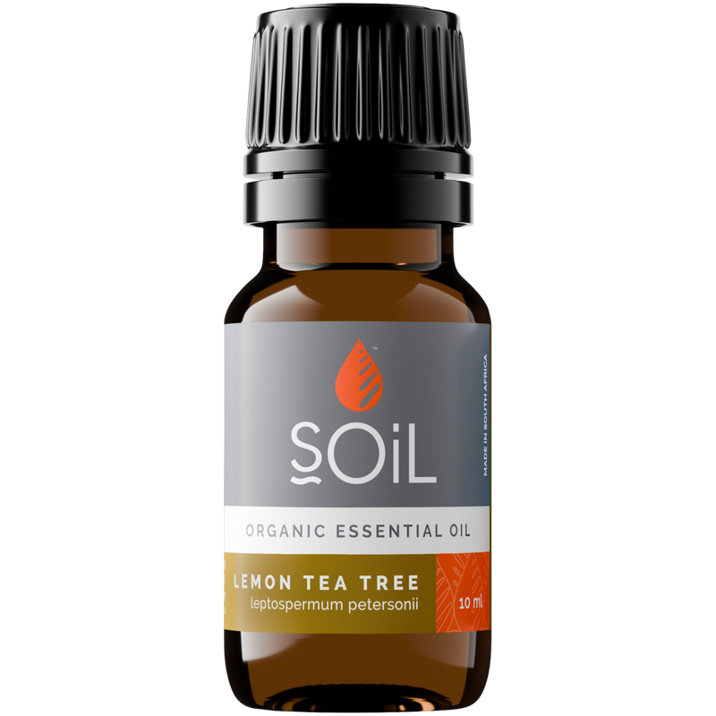 Organic Lemon Tea Tree Essential Oil (Leptospermum petersonii) — 20ml