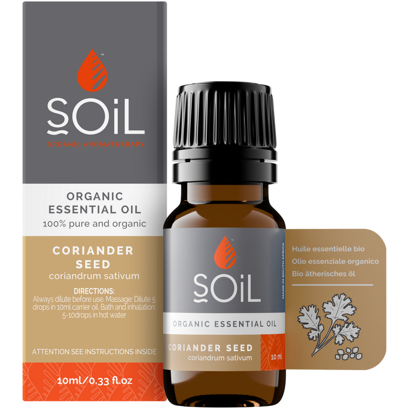 Organic Coriander Seed Essential Oil (Coriandrum Sativum) – 10ml