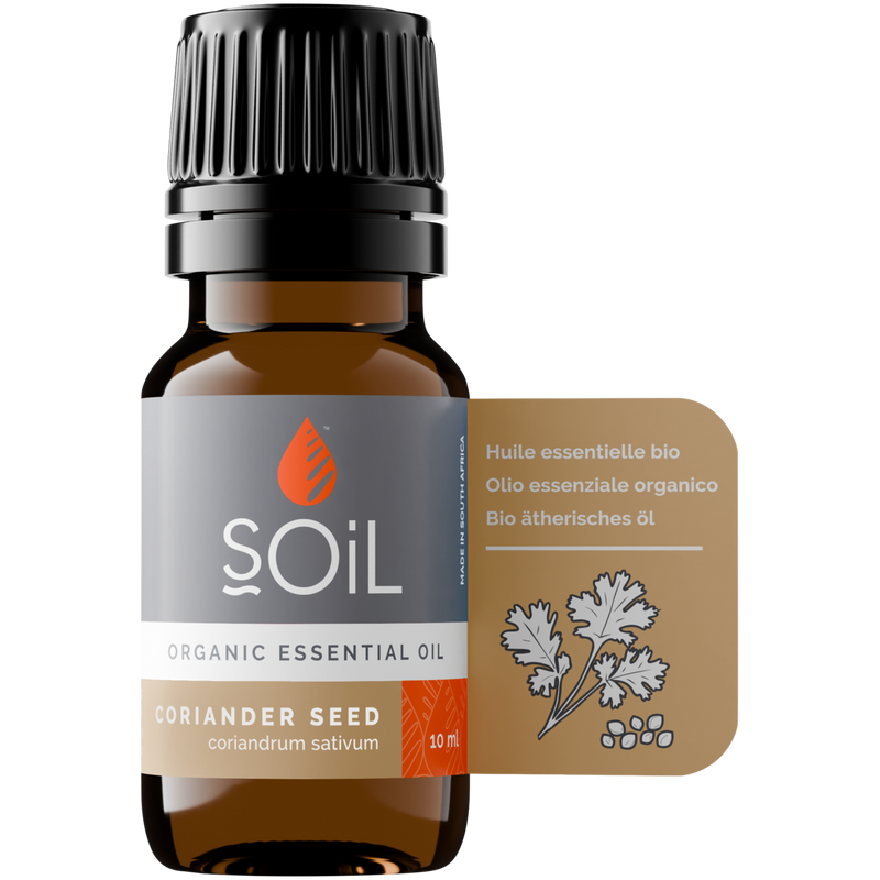 Organic Coriander Seed Essential Oil (Coriandrum Sativum) – 10ml